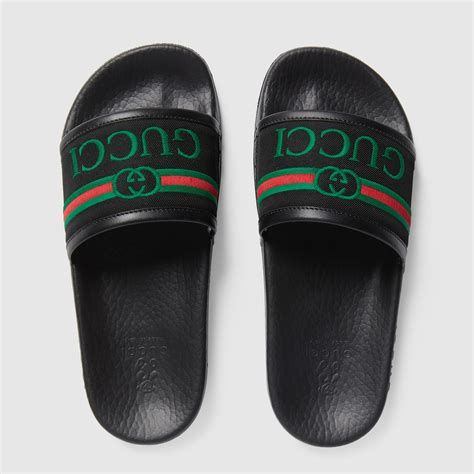 gucci slides boys|Gucci slides kids boys.